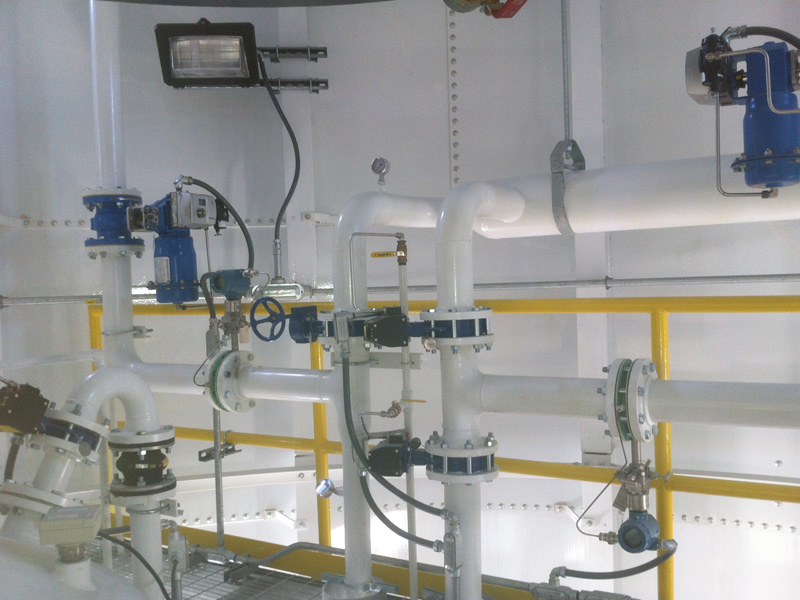 Pneumatic conveying, truck loadout system, commissioning, conveying commissioning; instrumentation commissioning